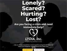 Tablet Screenshot of lydiainc.org
